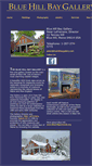 Mobile Screenshot of bluehillbaygallery.com